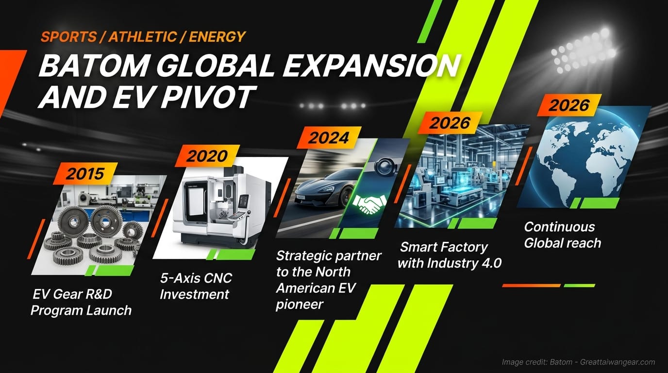 Batom EV drivetrain product lineup